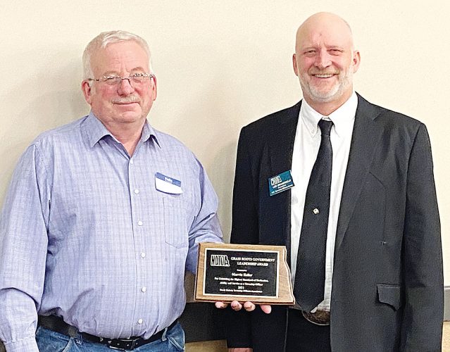 Berthold township chairman recognized News, Sports, Jobs Minot